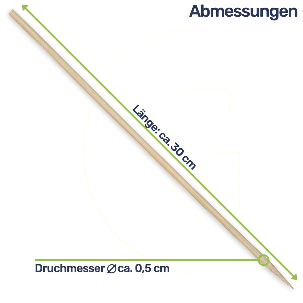 Bambus Splittstäbe 30 cm – Pflanzstäbe Rankhilfe für Garten & Topf – Galeriebild 6, Artikelnummer 18022