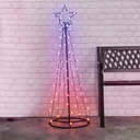 LED Metall Weihnachtsbaum Dekoration – Galeriebild 1, Artikelnummer 15267