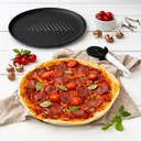 Zenker Pizza Stahlblech Set 6-tlg. Antihaft – Galeriebild 6, Artikelnummer 15543