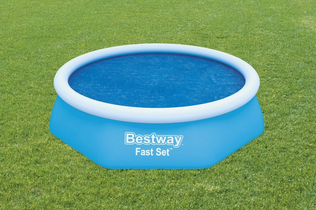 Bestway Solarabdeckplane Ø244cm Pool Wärmeplane – Galeriebild 2, Artikelnummer 15630