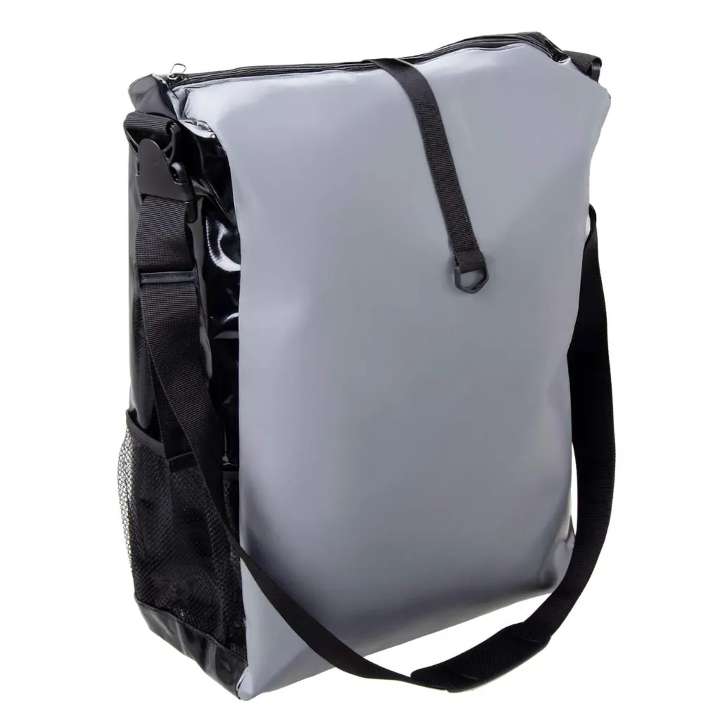Tarpaulin-Fahrradtasche grau, Artikelnummer 18365
