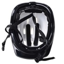 Kinder Fahrradhelm blau glänzend Lüftungsschlitzen Kopfumfang 52–56 cm – Galeriebild 2, Artikelnummer 17886