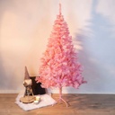 Künstlicher Weihnachtsbaum 180 cm pink mit Metallständer 600 Zweigen, Artikelnummer 7274