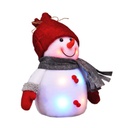 2er Set LED Deko Schneemann Figur Weihnachten – Galeriebild 2, Artikelnummer 13872