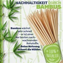Bambus Splittstäbe 40 cm – Pflanzstäbe Rankhilfe für Garten & Topf – Galeriebild 2, Artikelnummer 18027