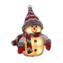 2er Set Dekofigur Schneemann LED Weihnachtsdeko – Galeriebild 1, Artikelnummer 13010