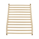 Sauna Rückenlehne XXL 60cm Lindenholz – Galeriebild 1, Artikelnummer 17037