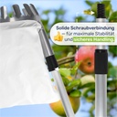 Praktischer Obstpflücker mit Teleskopstange Ideal für Äpfel und Birnen – Galeriebild 6, Artikelnummer 2941