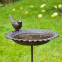 Vogeltränke Vogel Gartendeko Vogelbecken Vogelbad Guss Gusseisen – Galeriebild 1, Artikelnummer 2815