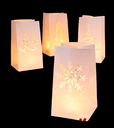 8 x Tütenwindlicht mit Wintermotiven Lichttüten Candlebags Deko Tüte – Galeriebild 3, Artikelnummer 3104