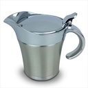 Thermo-Sauciere Einhand Soßenkanne mit ca. 400 ml aus Edelstahl – Galeriebild 5, Artikelnummer 7340