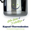 EDELSTAHL Milchkochtopf Kochtopf Milchtopf Topf Kuvertüre SYLT 1,5L – Galeriebild 6, Artikelnummer 2628