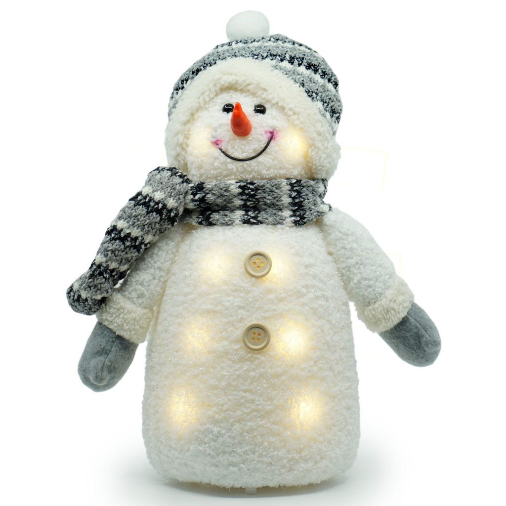 Deko Schneemann LED Weihnachten Figur – Galeriebild 5, Artikelnummer 3132