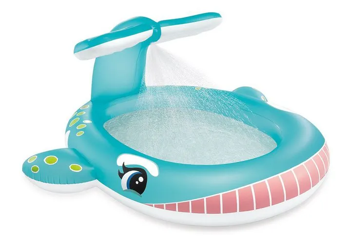 INTEX Sprüher Pool Wal / 201 x 196 x 91 cm