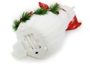 Dekorativer LED Schneemann 34 cm Innenbereich batteriebetrieben – Galeriebild 7, Artikelnummer 3818