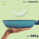24 cm Aluminium Pfanne mit Antihaftbeschichtung & Soft Touch Griff – Galeriebild 8, Artikelnummer 17196