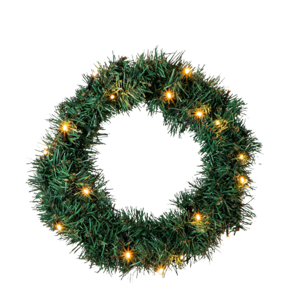 2er LED Weihnachtsbaum & Kranz Set – Galeriebild 5, Artikelnummer 15965