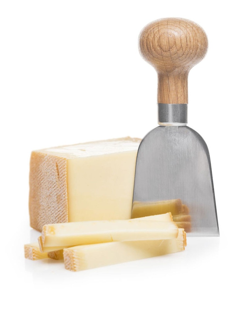 Käseschneider Käsemesser Edelstahl & Eichenholz 3er Set – Galeriebild 7, Artikelnummer 13127