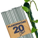 Pflanzstab Rankhilfe Stahl mit Kunststoff Ummantelung grün 120 cm