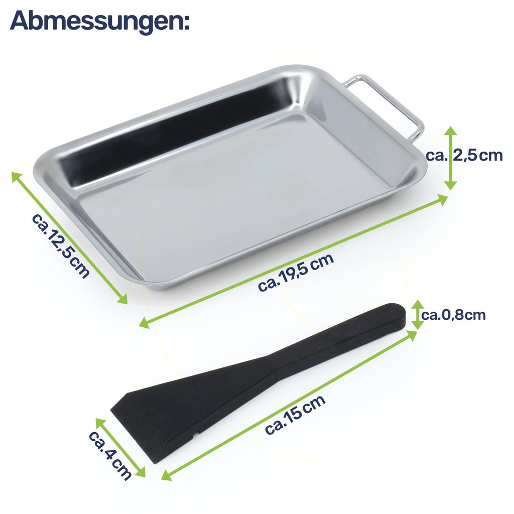 2er Set Edelstahl Grillpfannen ideal für Gemüse Fleisch Fisch Grillgut – Galeriebild 10, Artikelnummer 15831