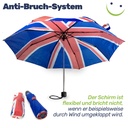 Taschenregeschirm Union Jack England Fahne UK Taschenschirm Ø 98 cm – Galeriebild 1, Artikelnummer 2289