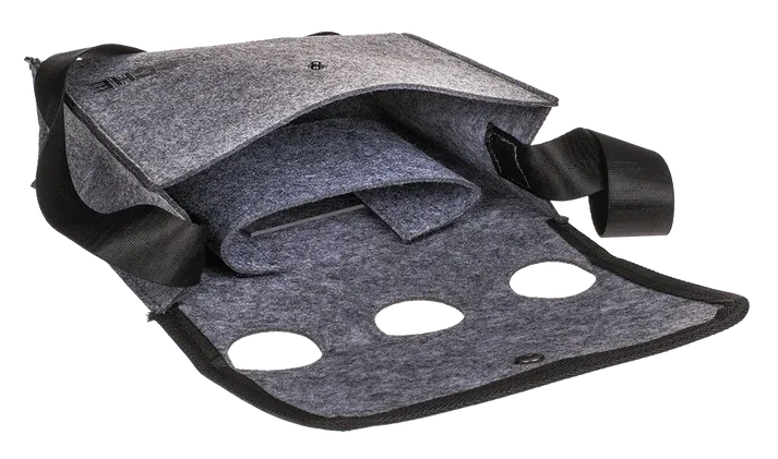 Graue Umhängetasche, Männerhandtasche – Galeriebild 1, Artikelnummer 18403