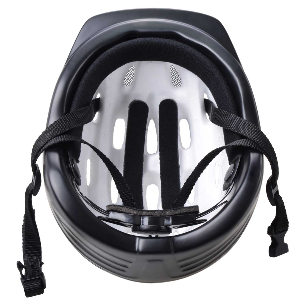 Kinder Fahrradhelm lichtgrau Lüftungsschlitzen Kopfumfang 52–56 cm – Galeriebild 2, Artikelnummer 17885