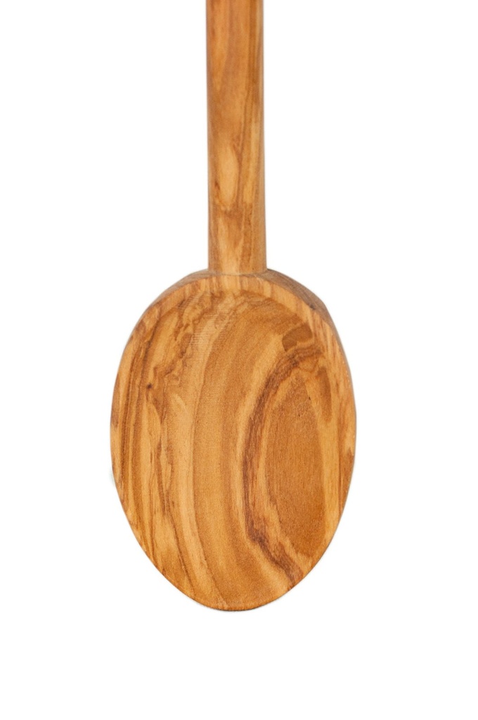 Oliven Holz Kochlöffel oval 30 cm – Galeriebild 1, Artikelnummer 12267
