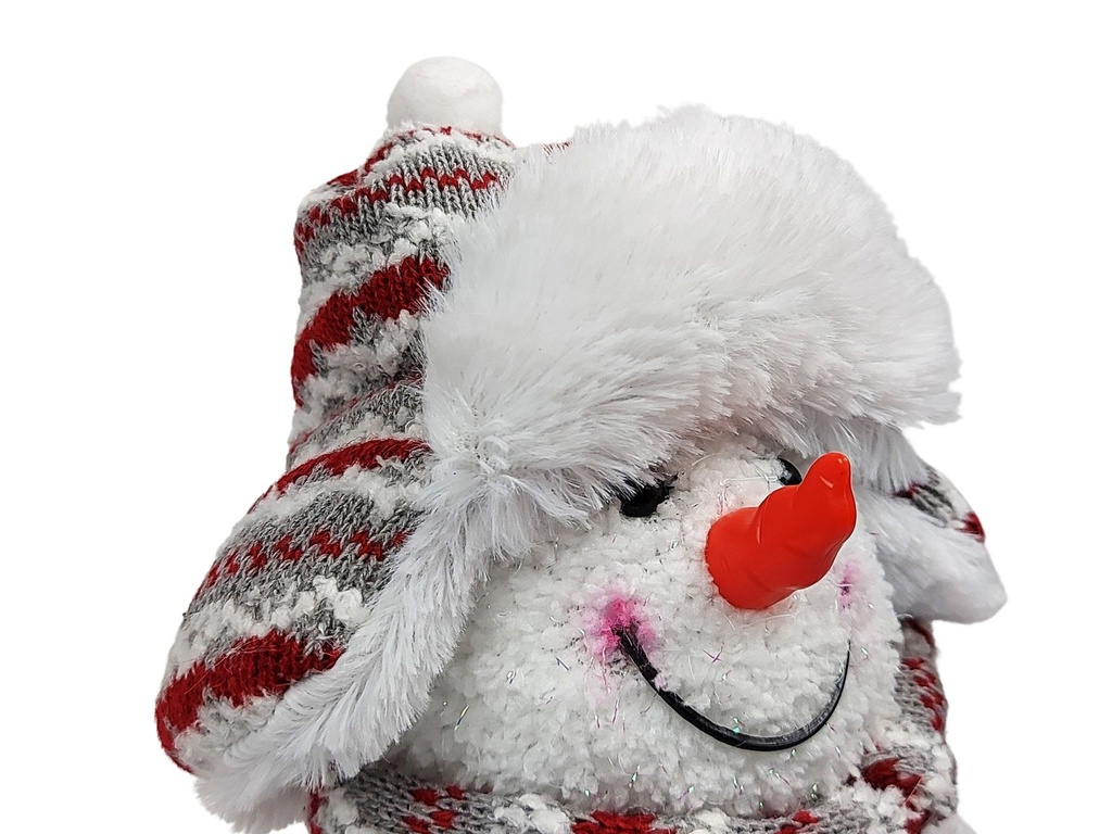 LED Deko Schneemann Beleuchtet mit Mütze, Schal und Handschuhe – Galeriebild 7, Artikelnummer 16038