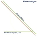Bambus Splittstäbe 50 cm – Pflanzstäbe Rankhilfe für Garten & Topf – Galeriebild 6, Artikelnummer 18032