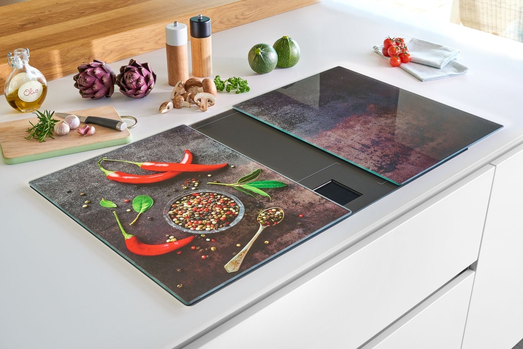 Zeller 2er Herdabdeckplatten "Chili" – Galeriebild 2, Artikelnummer 14797
