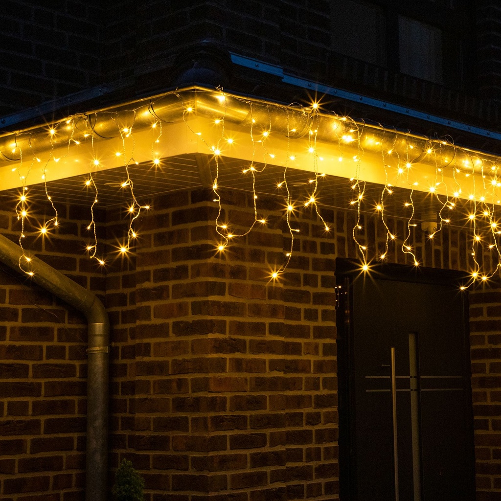 400 LED Lichtervorhang Eisregen Außen – Galeriebild 1, Artikelnummer 15273