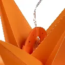 LED Weihnachtsstern orange, für d. Außengebrauch, ca. Ø 56 cm – Galeriebild 1, Artikelnummer 18505