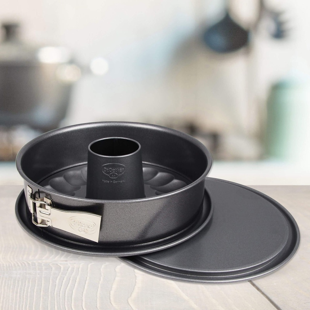 Dr. Oetker Springform 24 cm Backform Kuchenform Auslaufschutz 2 Böden – Galeriebild 2, Artikelnummer 15348