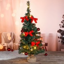 Christbaum dekoriert Weihnachtsbaum Tannenbaum künstlich grün 75cm