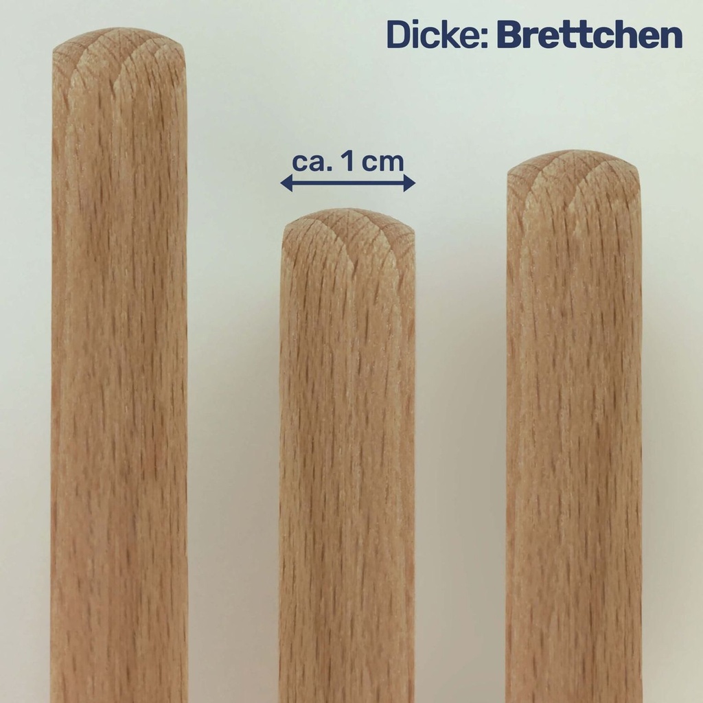 5x Holz Frühstücksbrettchen Vesperbrett Brettchen – Galeriebild 5, Artikelnummer 2241