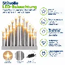 Stimmungsleuchter mit 21 LEDs mit An/Aus Schalter – Galeriebild 1, Artikelnummer 18512