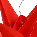 LED Weihnachtsstern rot - für den Außengebrauch, ca. Ø 56 cm – Galeriebild 1, Artikelnummer 18506