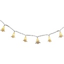 LED Lichterkette Tannenbaum mit 10 warmweißen LEDs Länge 90cm Innen – Galeriebild 4, Artikelnummer 18289
