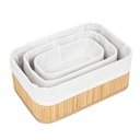 3er Bambus Badezimmer Organizer – Galeriebild 1, Artikelnummer 17003