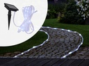 50 LED Solar Lichterschlauch Lichterkette Schlauch Wegbeleuchtung – Galeriebild 3, Artikelnummer 8780