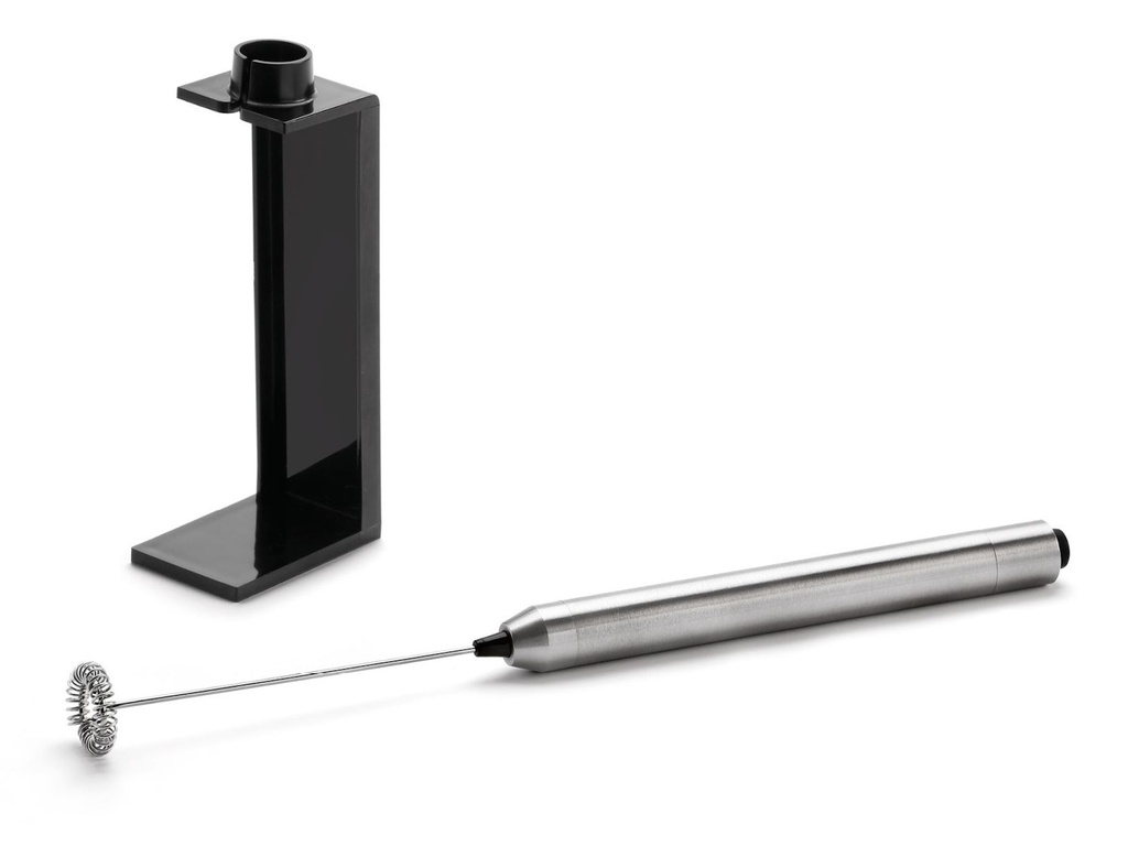 Elektr. Edelstahl Milchaufschäumer + Ständer – Galeriebild 1, Artikelnummer 15524