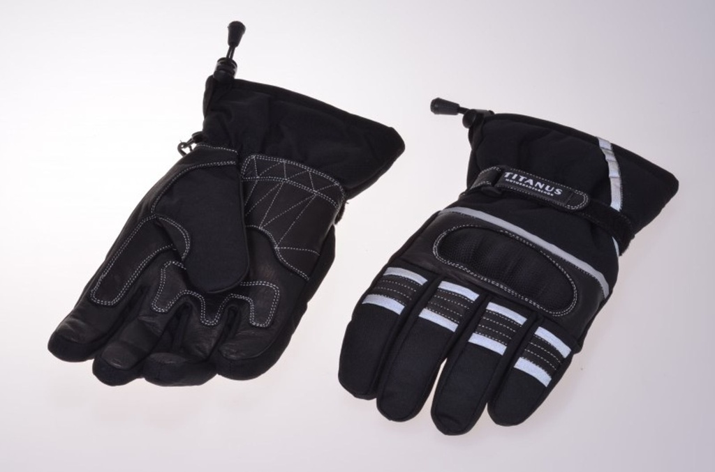 Motorrad Handschuhe Leder kurz schwarz M-XL – Galeriebild 1, Artikelnummer 5837