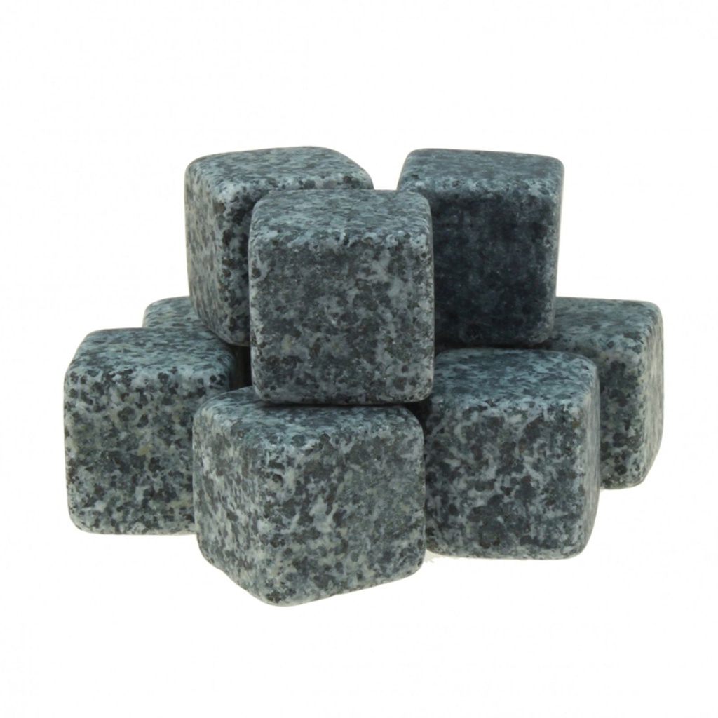 9x Whiskey Steine Whiskeysteine Kühlsteine Speckstein Eiswürfel Natursteine – Galeriebild 2, Artikelnummer 12120
