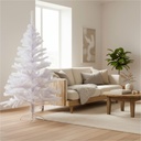 Weißer Weihnachtsbaum 150 cm künstlicher Tannenbaum 400 Spitzen – Galeriebild 2, Artikelnummer 3303