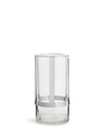 Höhenverstellbare Vase aus mundgeblasenem Glas mit Metallakzenten – Galeriebild 3, Artikelnummer 17544