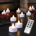 LED Teelichte 10er Set elektrische Teelichter – Galeriebild 2, Artikelnummer 13002