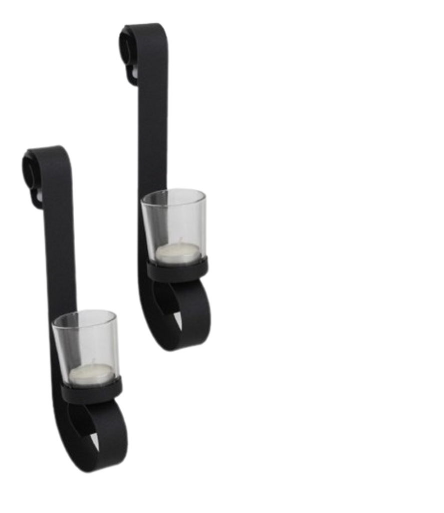 Wandkerzenhalter 2er Set Teelichthalter Deko – Galeriebild 2, Artikelnummer 2668