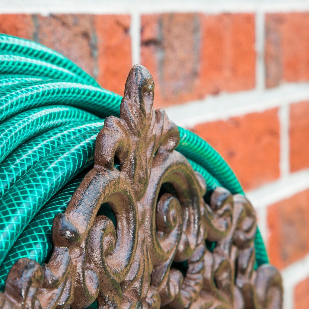 Gartenschlauchhalter aus Gusseisen Schlauchhalter Antik Design – Galeriebild 7, Artikelnummer 2756