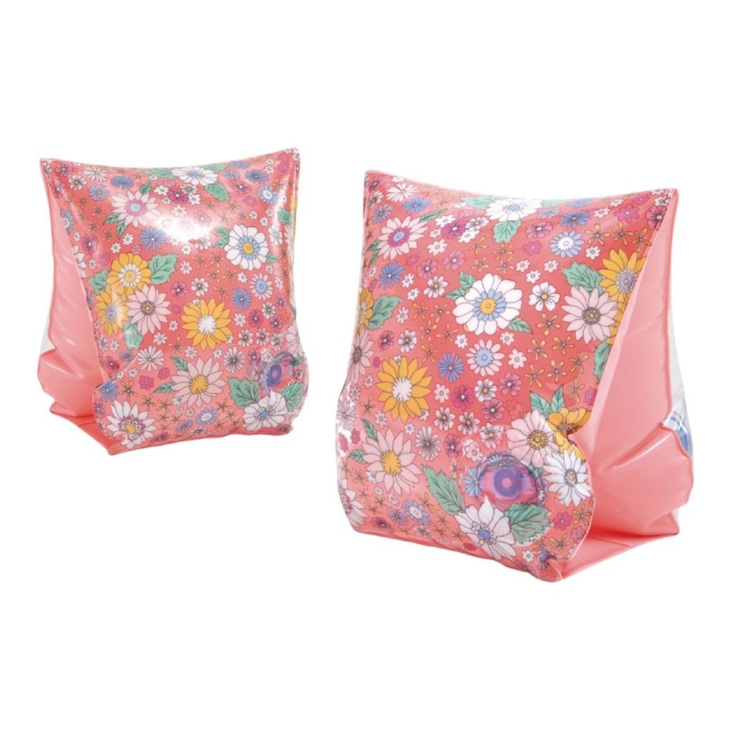Intex Schwimmflügel Kinder 3-6 Jahre bunt mit Blumenmuster